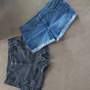 2 pr Jeans shorts